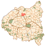 Aubervilliers map